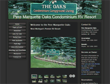 Tablet Screenshot of peremarquettervpark.com